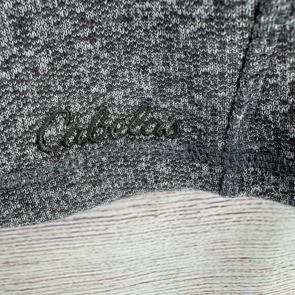 Cabela's Urban Fall Sweatshirt Mens XL Granite Heather Gray Tech NEW - Picture 6 of 12